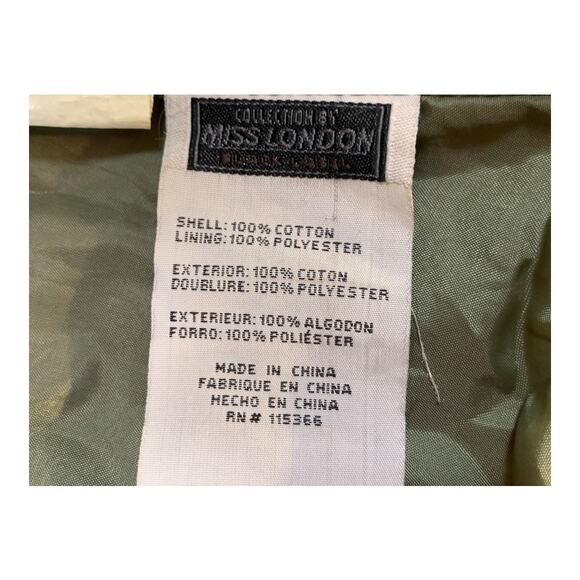 Miss Londons Women’s Utility Cargo Jacket with Hood XL - Picture 6 of 6